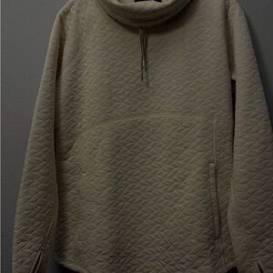 Marmot Women's Quilted Turtleneck Sweater - Tan